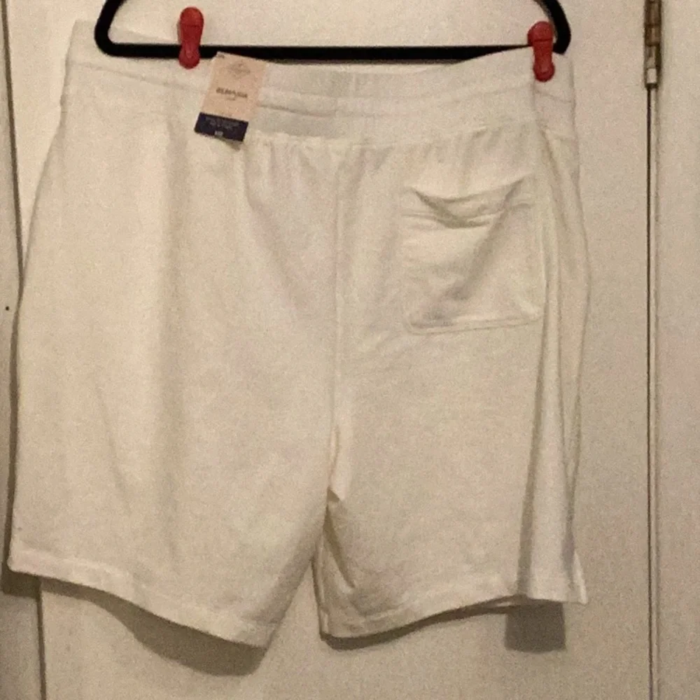 St. John's Bay White Bermuda Shorts Elastic Waist - Picture 6 of 13